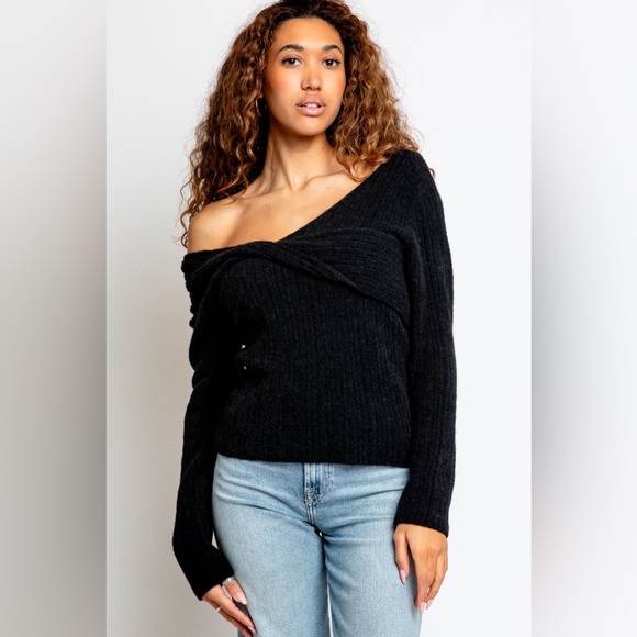 RAILS ~ FLORENCE SWEATER TOP in Flame - Picture 4 of 11